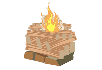 Holzstapel