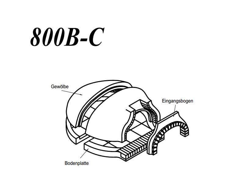 Pizzaofen 800B-C